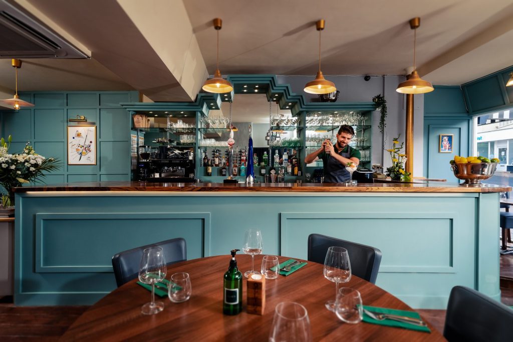 Opening night at Ollie's restaurant in Torquay