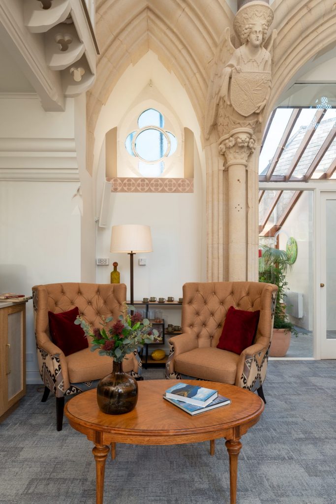 Interior design by Park Grove Design at The Priory Retirement Village, Abbotskerswell