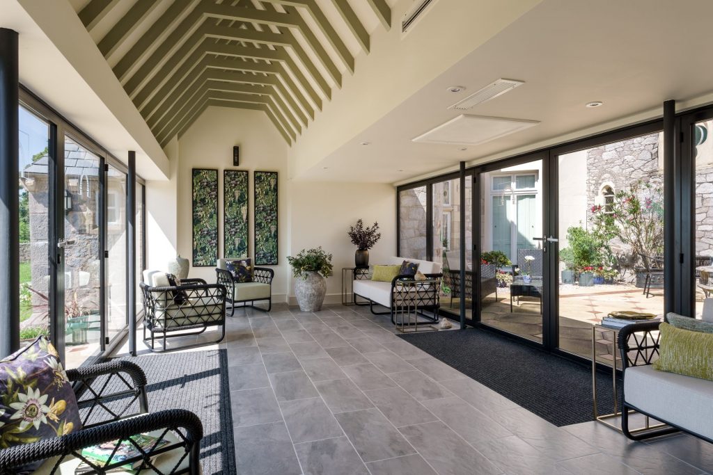 Interior design by Park Grove Design at The Priory Retirement Village, Abbotskerswell