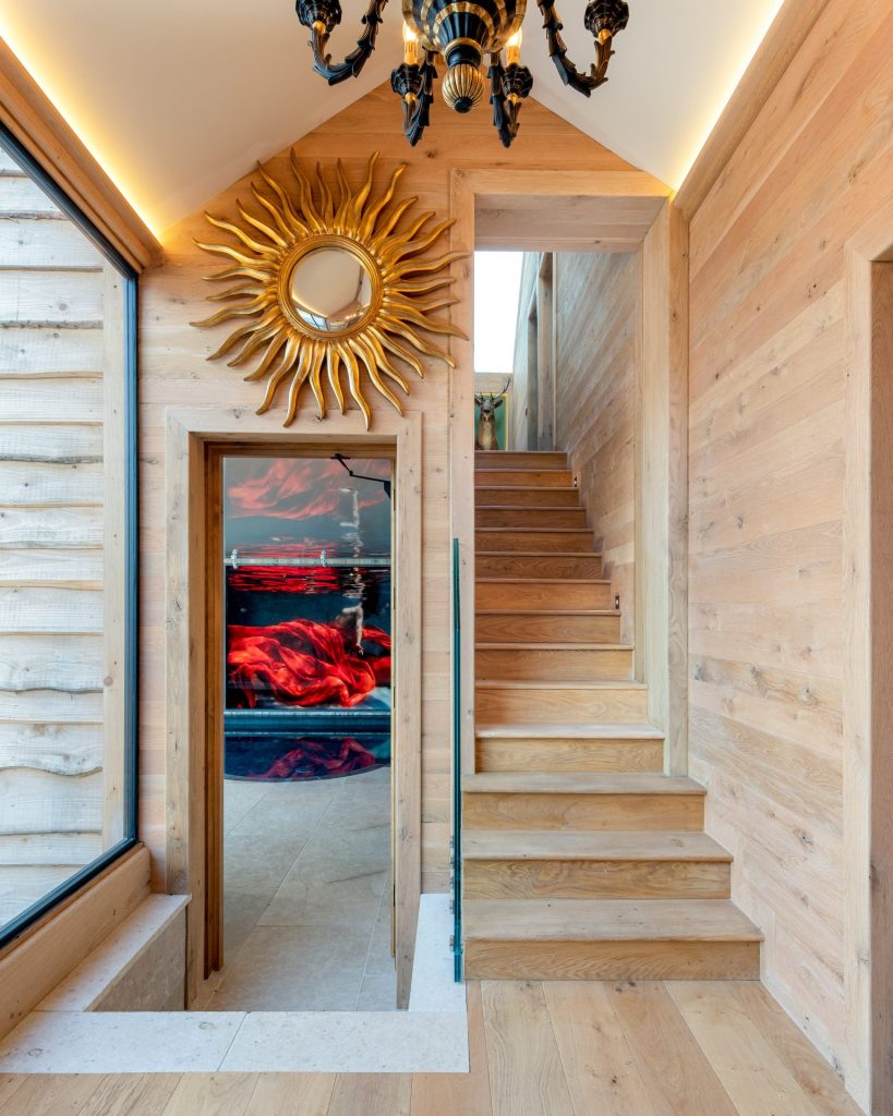 swimming pool, hot tub & typo-treatment room at Bittescombe Lodge