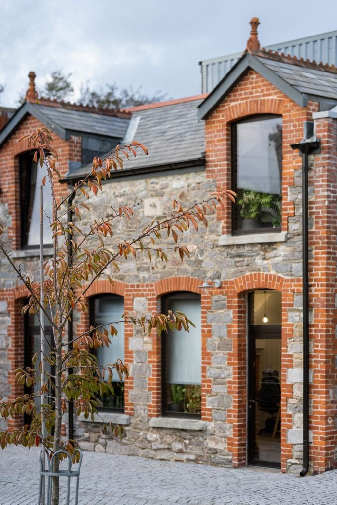 Architectural photography at Alma Yard, a historic site in Plymouth's East End, now offers flexible workspaces and studios for creative professionals.