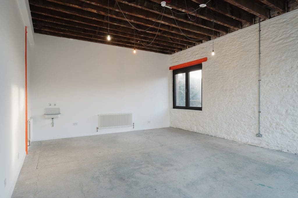 Architectural photography at Alma Yard, a historic site in Plymouth's East End, now offers flexible workspaces and studios for creative professionals.