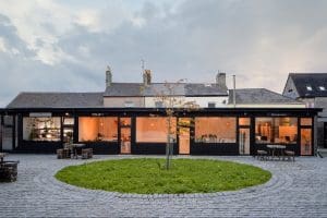 Architectural photography at Alma Yard, a historic site in Plymouth's East End, now offers flexible workspaces and studios for creative professionals.