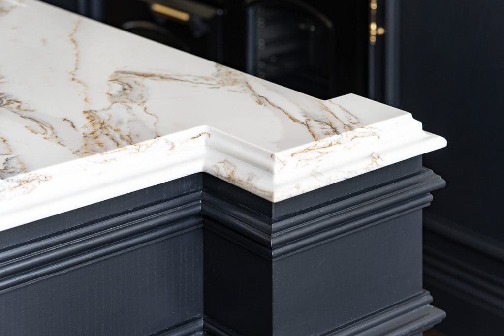 Commercial and Architectural Interior Kitchen Photography for Wisteria Kitchens fitted in a stunning manor house in Torquay.