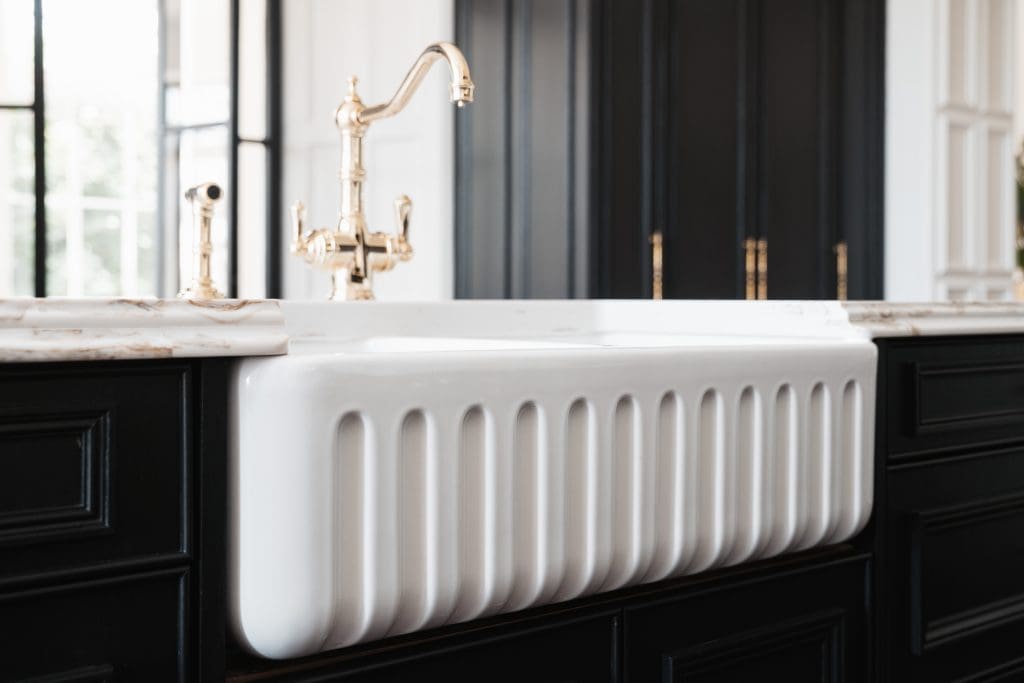 Commercial and Architectural Interior Kitchen Photography for Wisteria Kitchens fitted in a stunning manor house in Torquay.