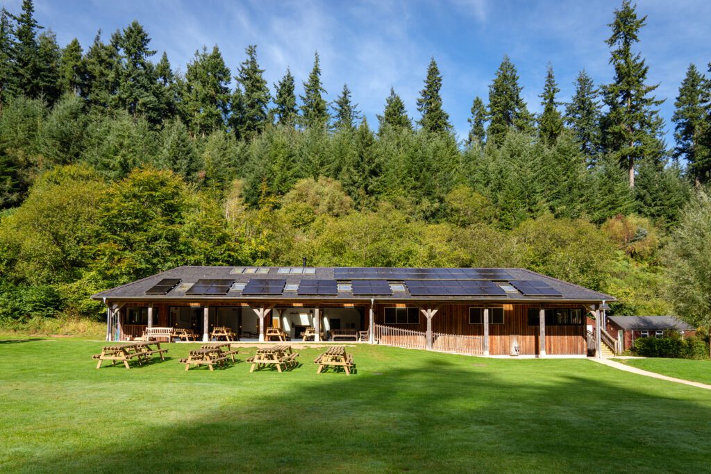 Forest Solar & Electrical Services – aerial and architectural ground photography of commercial and industrial electrical service installations by Sue Vaughton