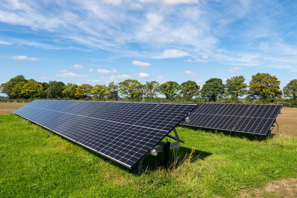 Forest Solar & Electrical Services – aerial and architectural ground photography of commercial and industrial electrical service installations by Sue Vaughton