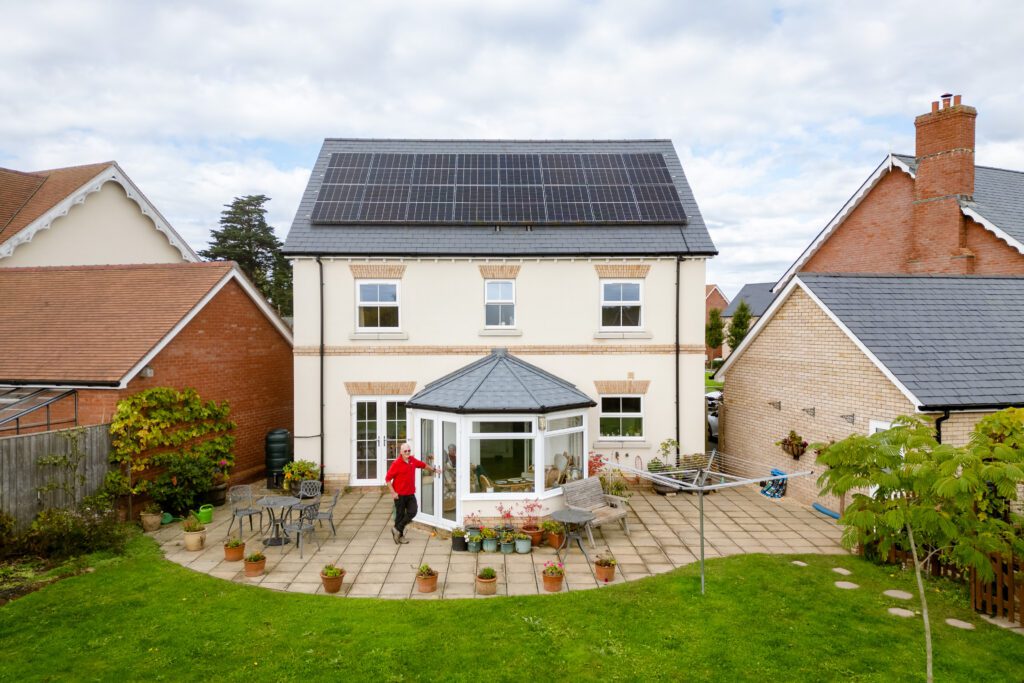 Forest Solar & Electrical Services – aerial and architectural ground photography of commercial and industrial electrical service installations by Sue Vaughton